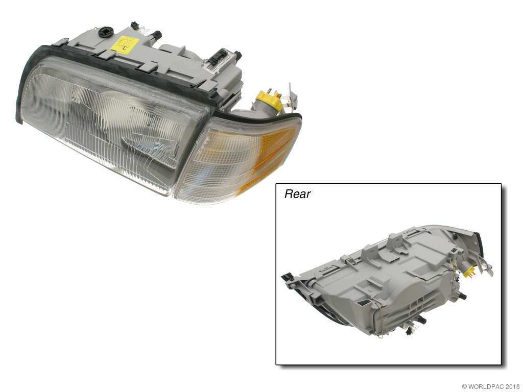 1994-1996 Mercedes-Benz C280 Headlight Assembly - Left (Magneti Marelli)