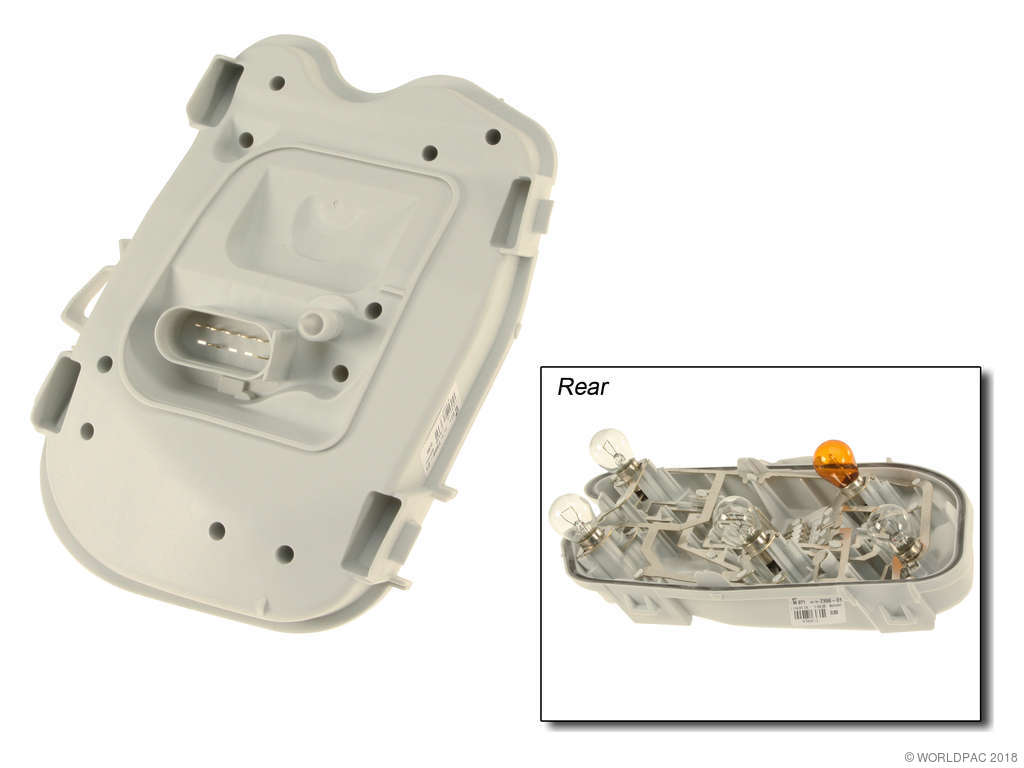 2007-2008 Audi S6 Tail Light Socket - Left (Genuine)