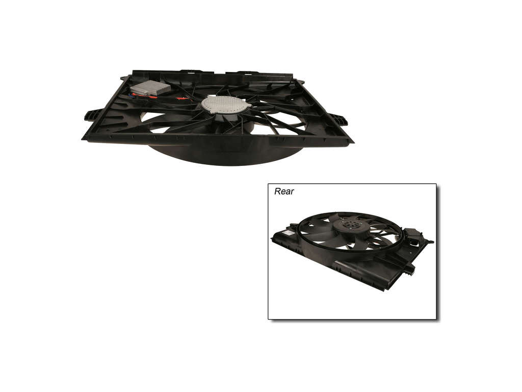 2006-2011 Mercedes-Benz ML350 Engine Cooling Fan Assembly (Vemo)