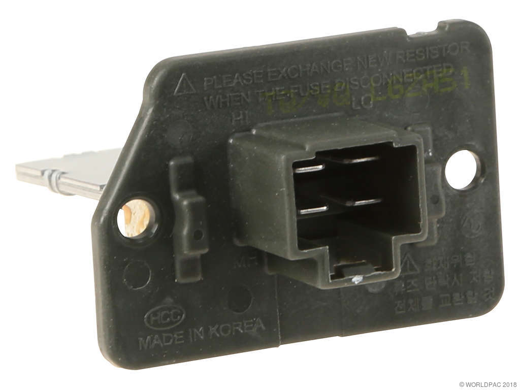 2008-2010 Hyundai Entourage HVAC Blower Motor Resistor - Front (Genuine)