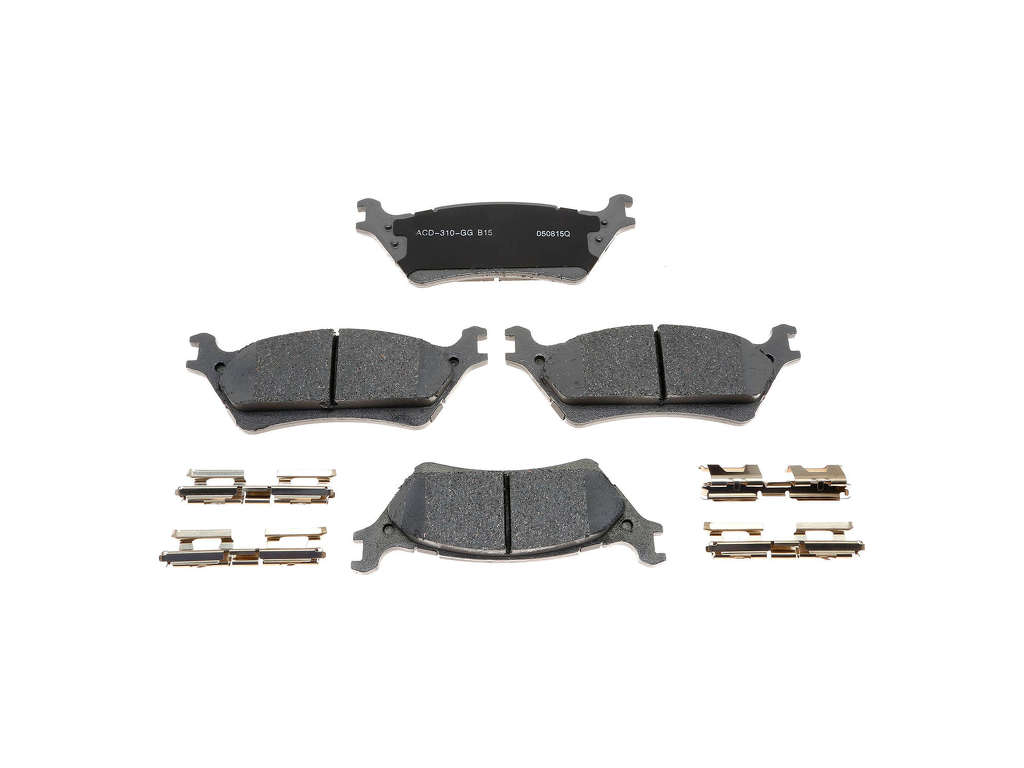 2012-2018 Ford F-150 Disc Brake Pad Set - Rear (ACDelco)