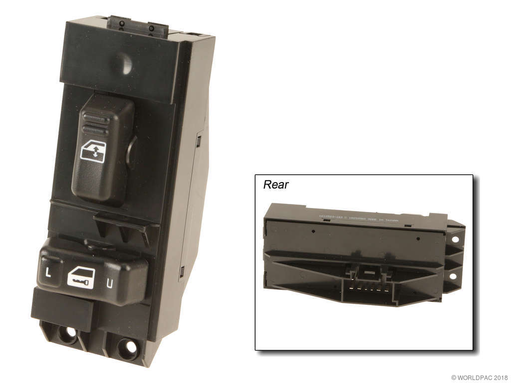 2001-2002 GMC Sierra 3500 Door Window Switch - Front Right (ACDelco)