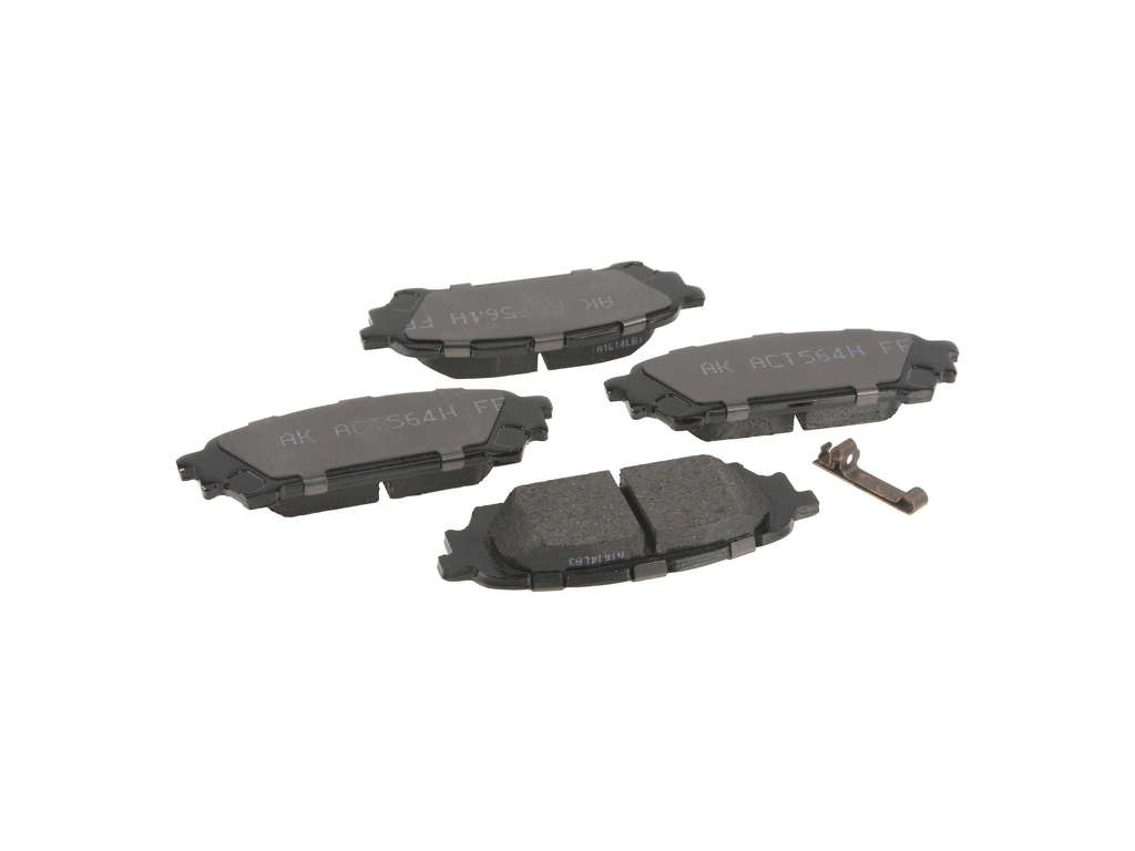 2005-2006 Saab 9-2X Disc Brake Pad Set - Rear (Akebono)