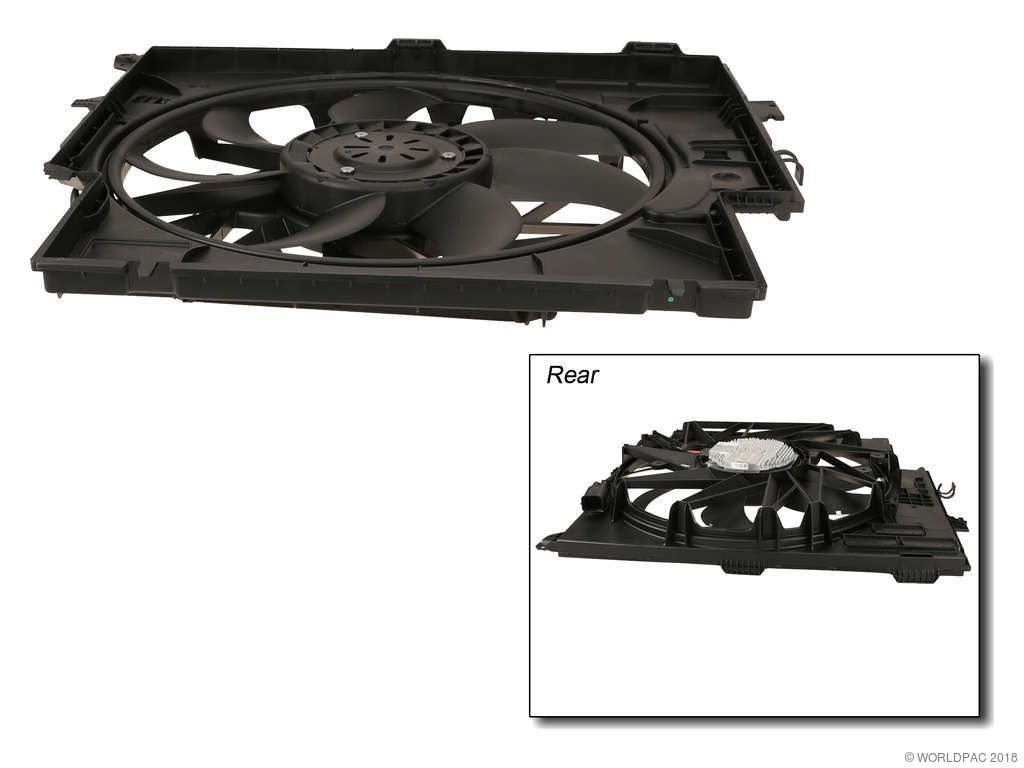 2011-2017 BMW X3 Engine Cooling Fan Assembly (ACM)