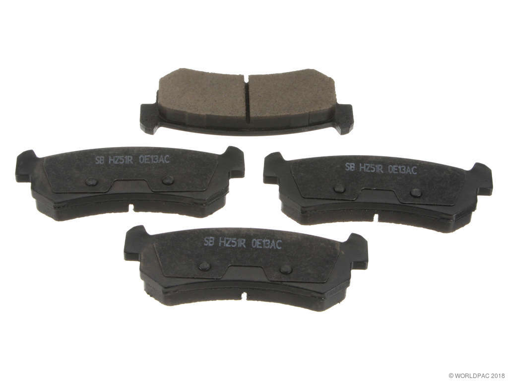 2004-2006 Suzuki Forenza Disc Brake Pad Set - Rear (Sangsin)