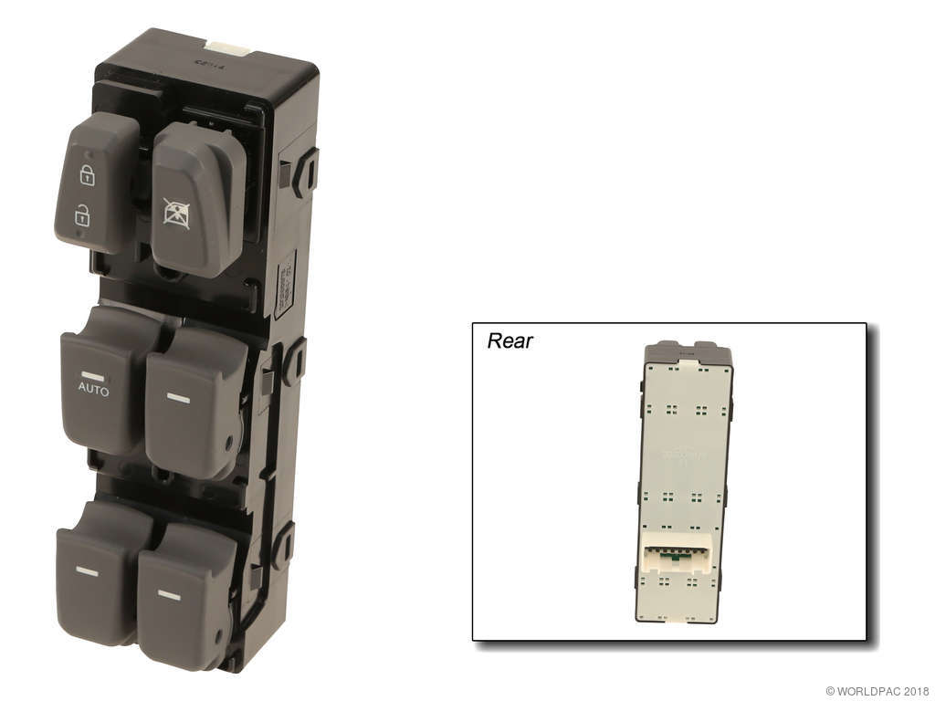 2011-2015 Hyundai Sonata Door Window Switch - Front Left (Genuine)