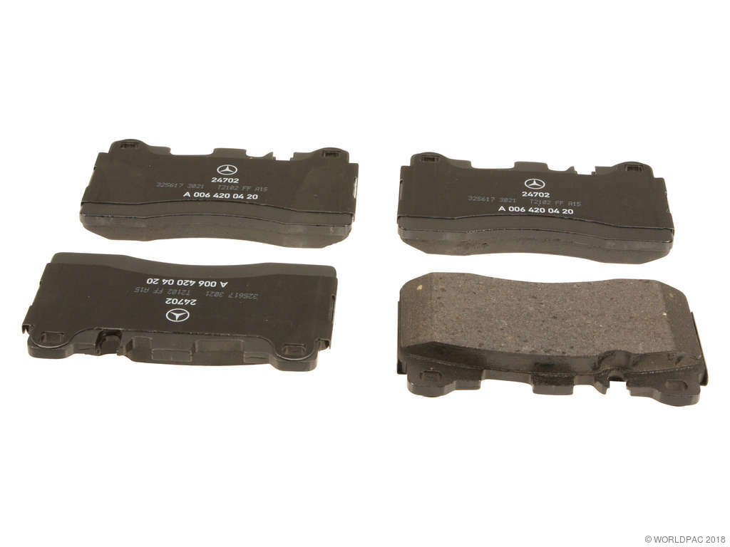 2012-2014 Mercedes-Benz CLS63 AMG Disc Brake Pad Set - Rear (Genuine)