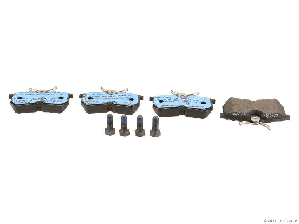 2014-2019 Ford Fiesta Disc Brake Pad Set - Rear (Motorcraft)
