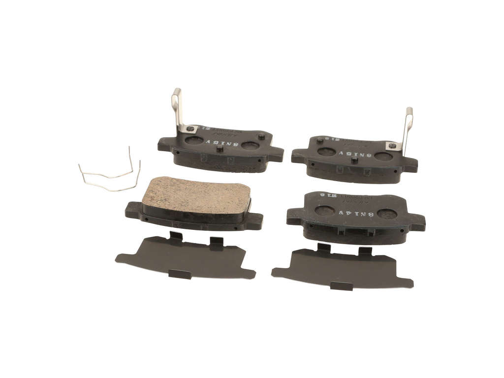 2009-2014 Acura TSX Disc Brake Pad Set - Rear (Nissin)