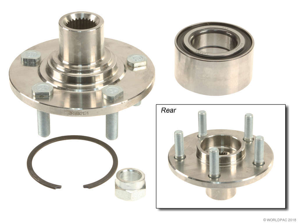 1986-1990 Ford Taurus Wheel Bearing and Hub Assembly - Front (SKF)