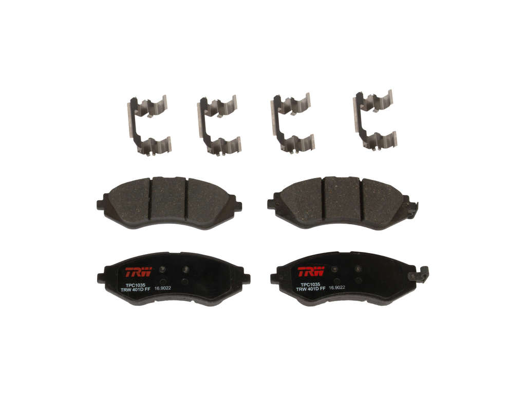 2004-2007 Chevrolet Optra Disc Brake Pad Set - Front (TRW)