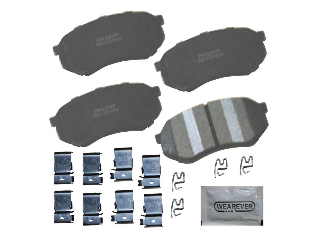 1988-1991 Mazda 929 Disc Brake Pad Set - Front (CARQUEST)