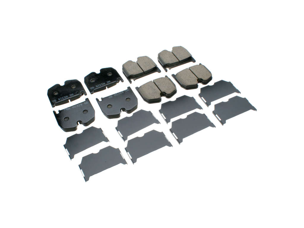 2004-2007 Mercedes-Benz SL600 Disc Brake Pad Set - Front (Akebono)