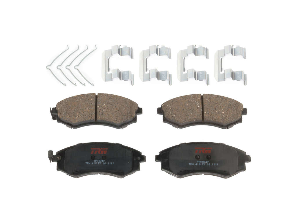 1999-2000 Hyundai Sonata Disc Brake Pad Set - Front (TRW)
