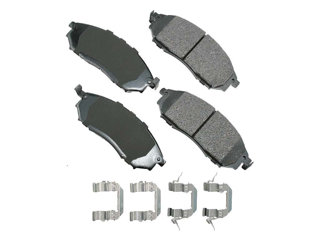 2008-2012 INFINITI EX35 Disc Brake Pad Set - Front (Akebono)