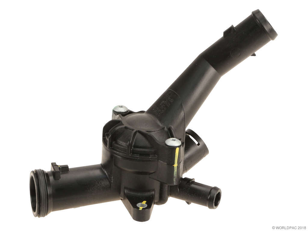 2006-2009 Volkswagen Rabbit Engine Coolant Thermostat / Water Outlet Assembly (Original Equipment)