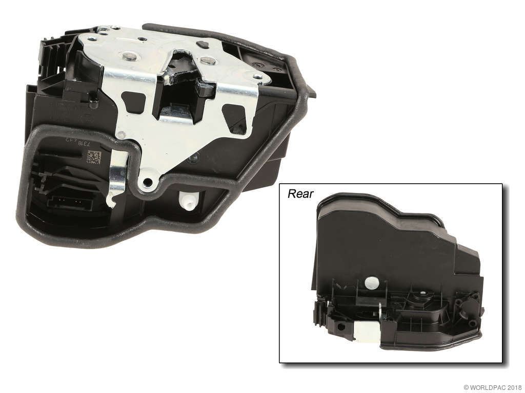 2009-2017 BMW X3 Door Latch Assembly - Rear Left (Genuine)