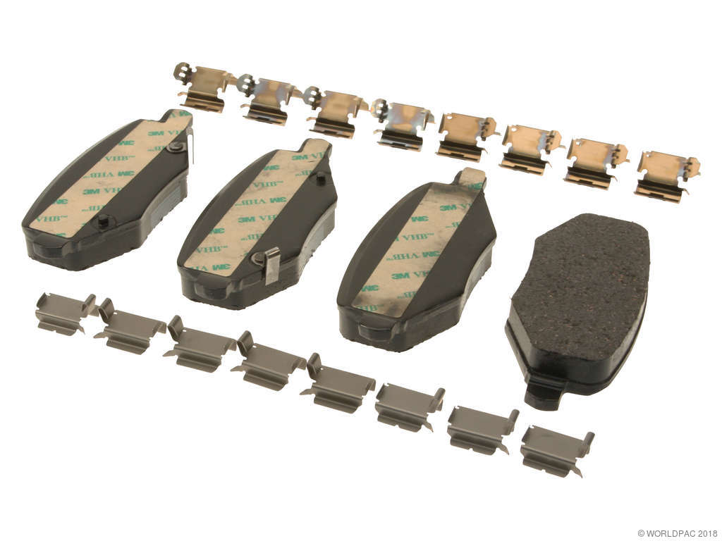 2008-2016 Chrysler Town &amp; Country Disc Brake Pad Set - Rear (Mopar)