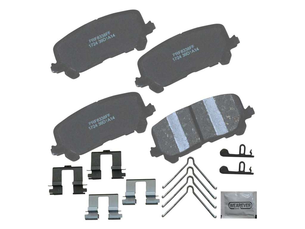 2017-2023 Honda Ridgeline Disc Brake Pad Set - Rear (CARQUEST)