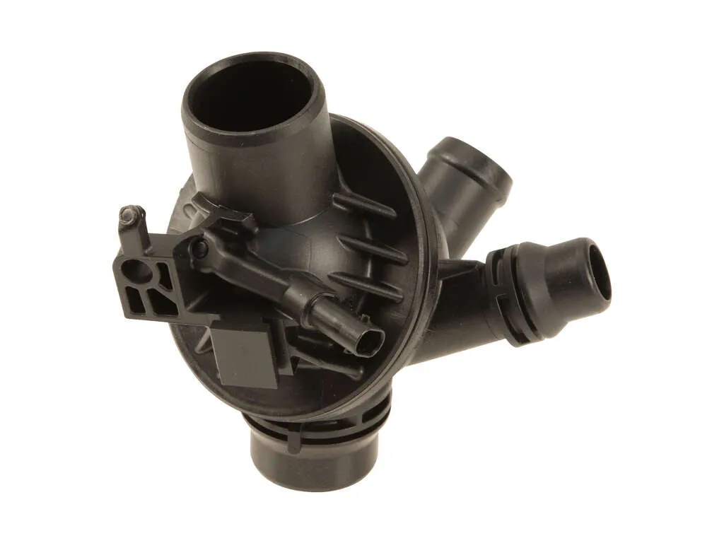 2013-2015 BMW 740i Engine Coolant Thermostat / Water Outlet Assembly (Mahle)