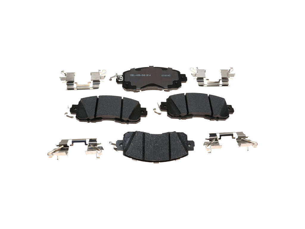 2014-2017 Nissan LEAF Disc Brake Pad Set - Front (ACDelco)