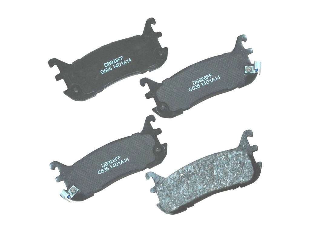 1995-1998 Mazda Protege Disc Brake Pad Set - Rear (CARQUEST)