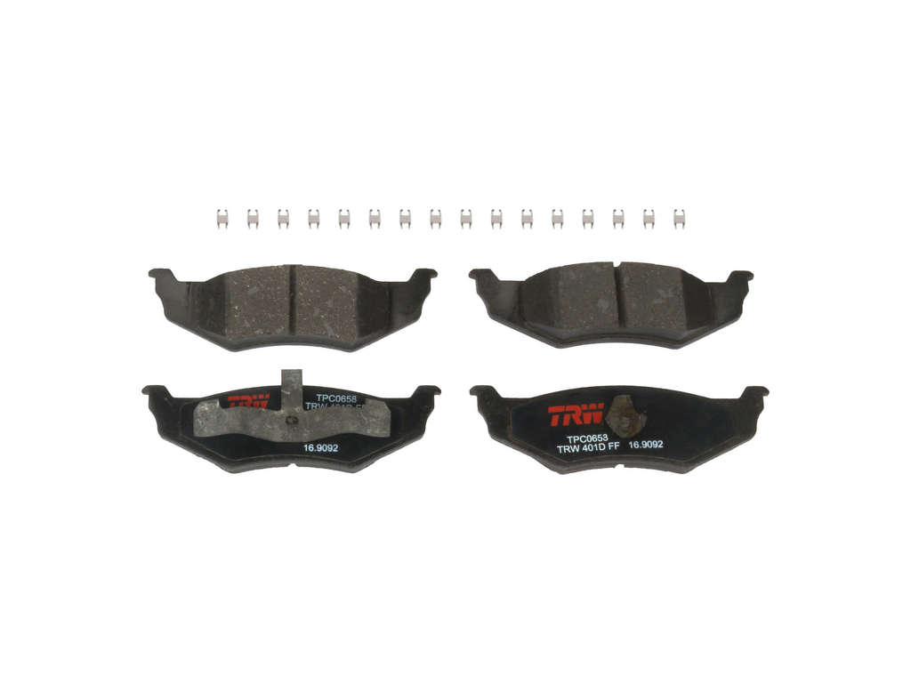 1995-2004 Dodge Intrepid Disc Brake Pad Set - Rear (TRW)