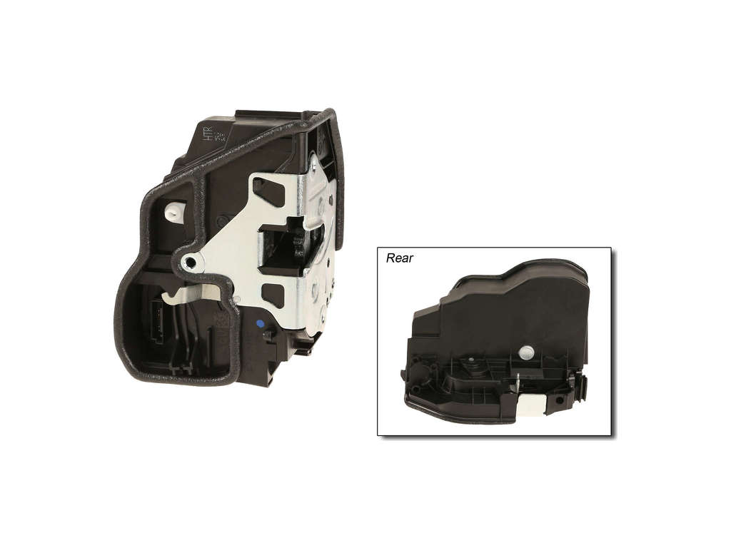 2009-2017 BMW X3 Door Latch Assembly - Rear Right (Genuine)