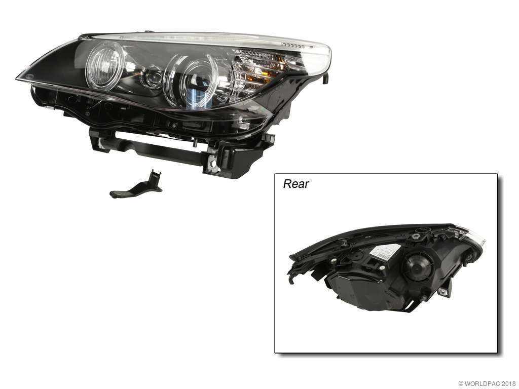 2008-2010 BMW 528i Headlight Assembly - Left (Hella)