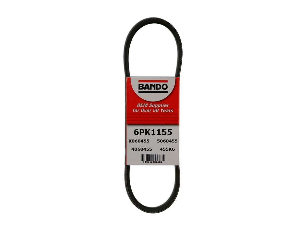 2018-2019 BMW X3 Accessory Drive Belt - Water Pump, Alternator and Compressor (Bando)