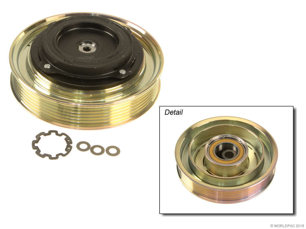 2005-2007 Honda Odyssey A/C Compressor Clutch Pulley (Genuine)