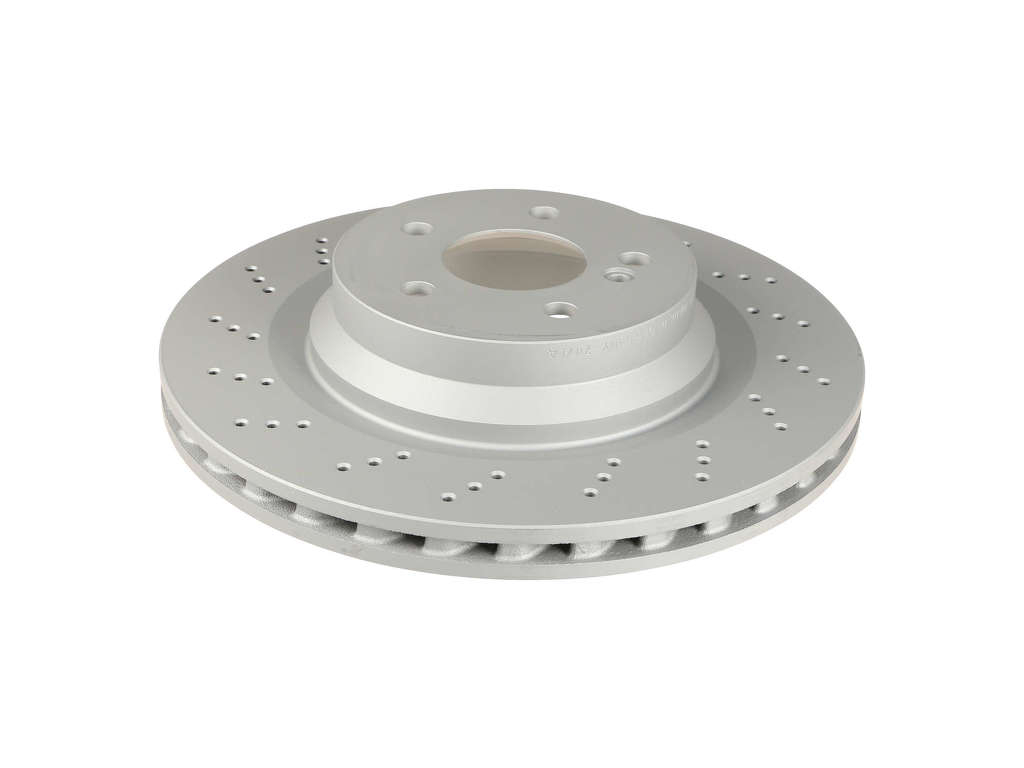 2007-2011 Mercedes-Benz CLS63 AMG Disc Brake Rotor - Rear (Zimmermann Coated)