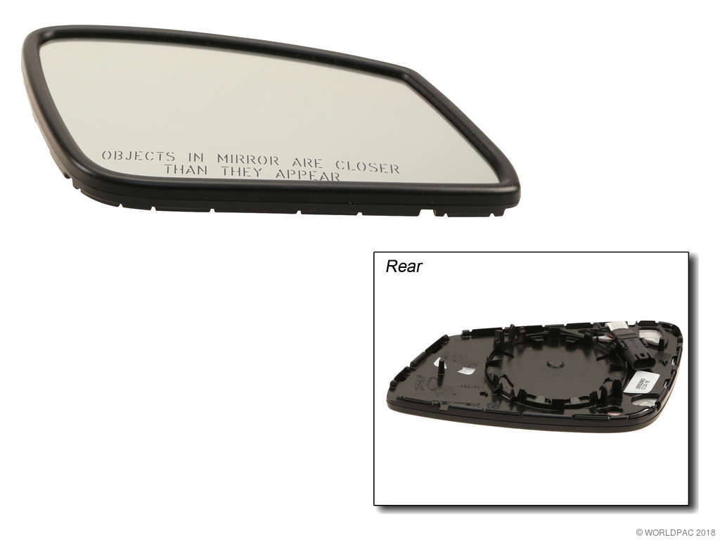 2009-2016 BMW 528i Side/Door Mirror Glass - Right (Original Equipment)
