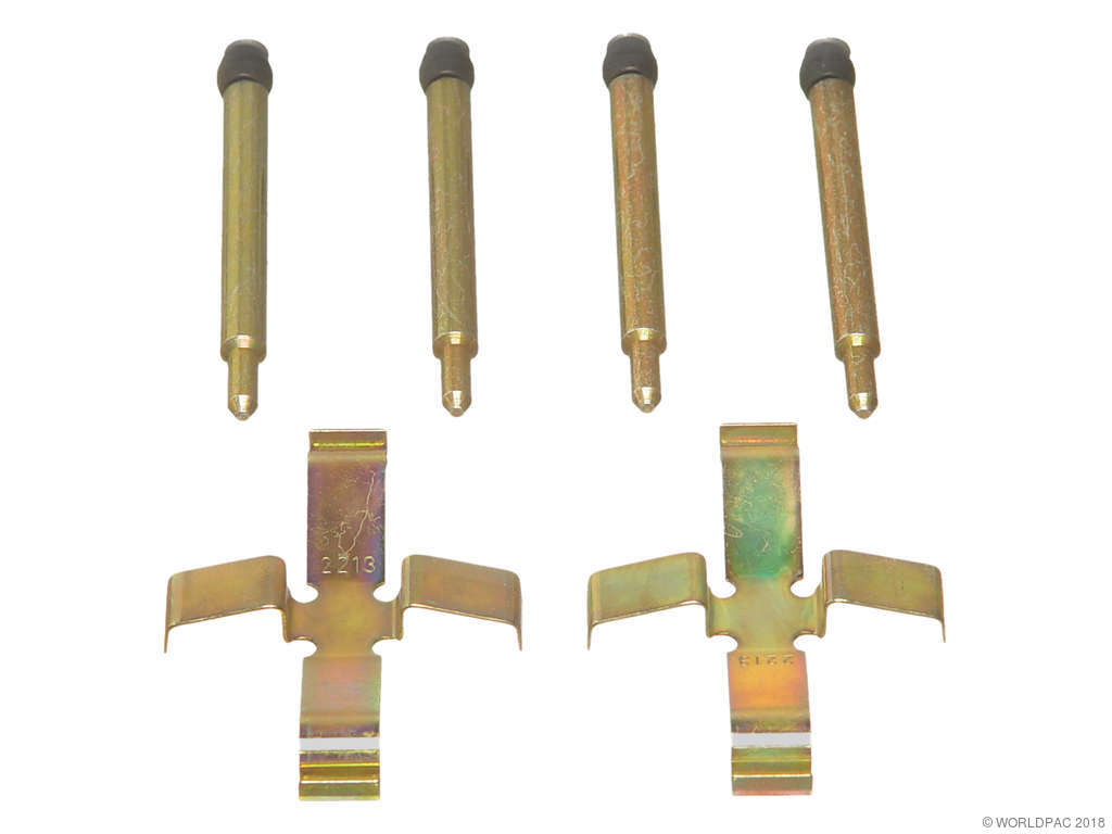 1975-1989 Volvo 244 Disc Brake Hardware Kit - Rear (ATE)