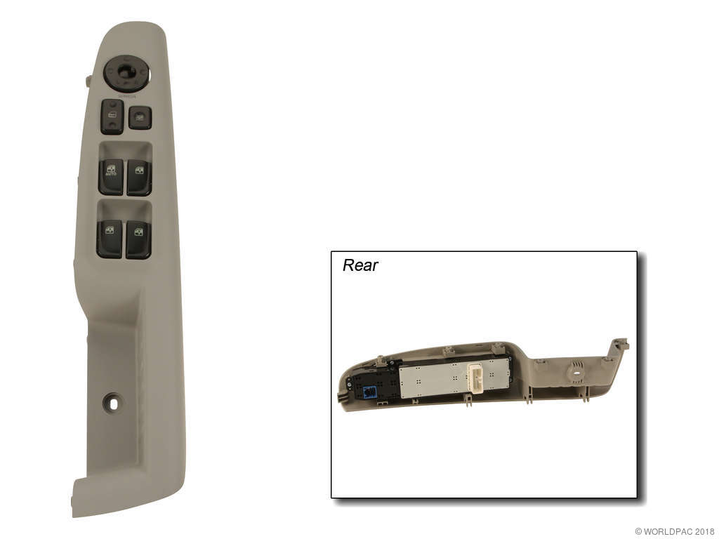 2006-2008 Hyundai Sonata Door Window Switch - Front Left (Genuine)