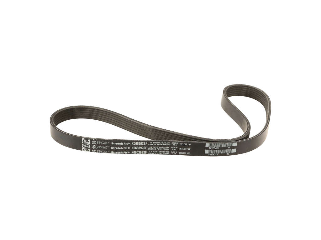 2014-2019 Ford Fiesta Accessory Drive Belt - Alternator and Compressor (Gates)