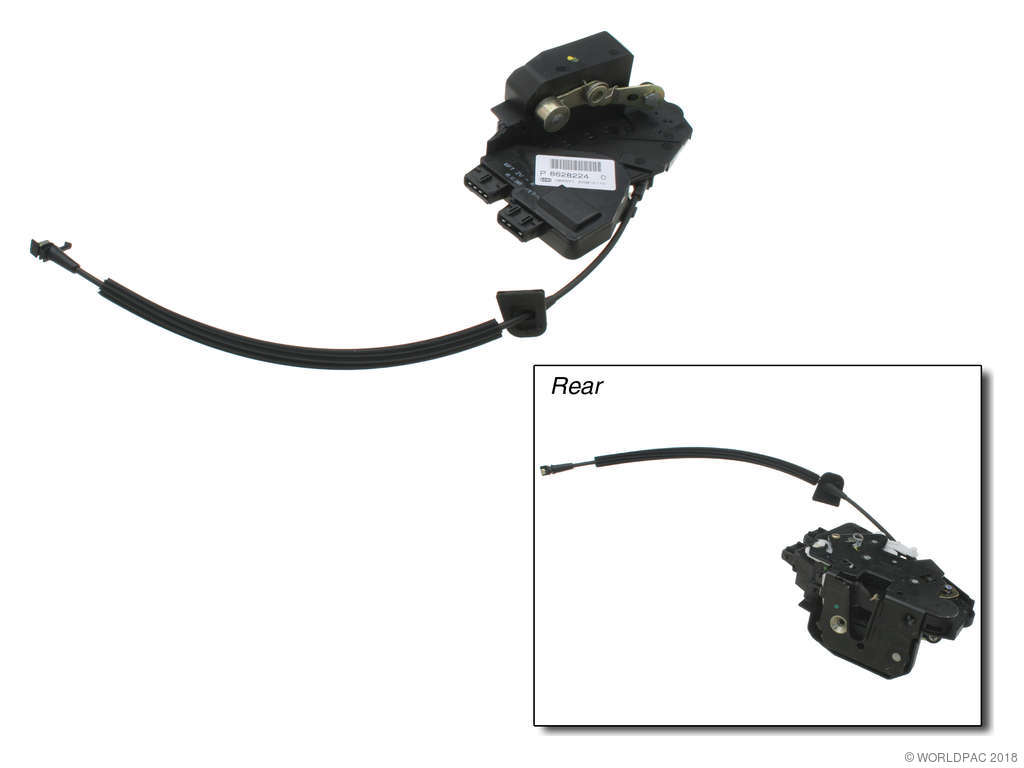 1998-2000 Volvo V70 Door Lock Assembly - Front Right (Genuine)