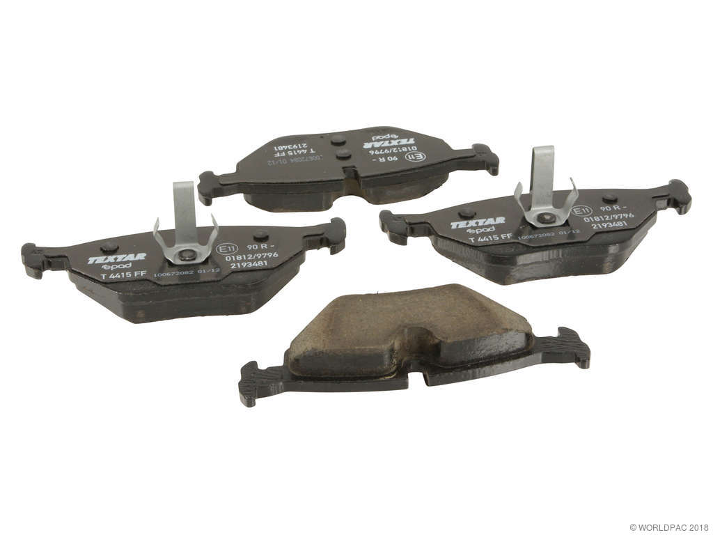 1996-2002 BMW Z3 Disc Brake Pad Set - Rear (Textar ePad)