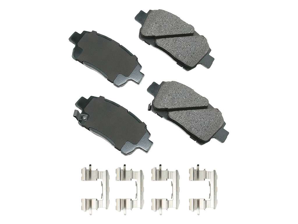 2001-2009 Toyota Prius Disc Brake Pad Set - Front (Akebono)