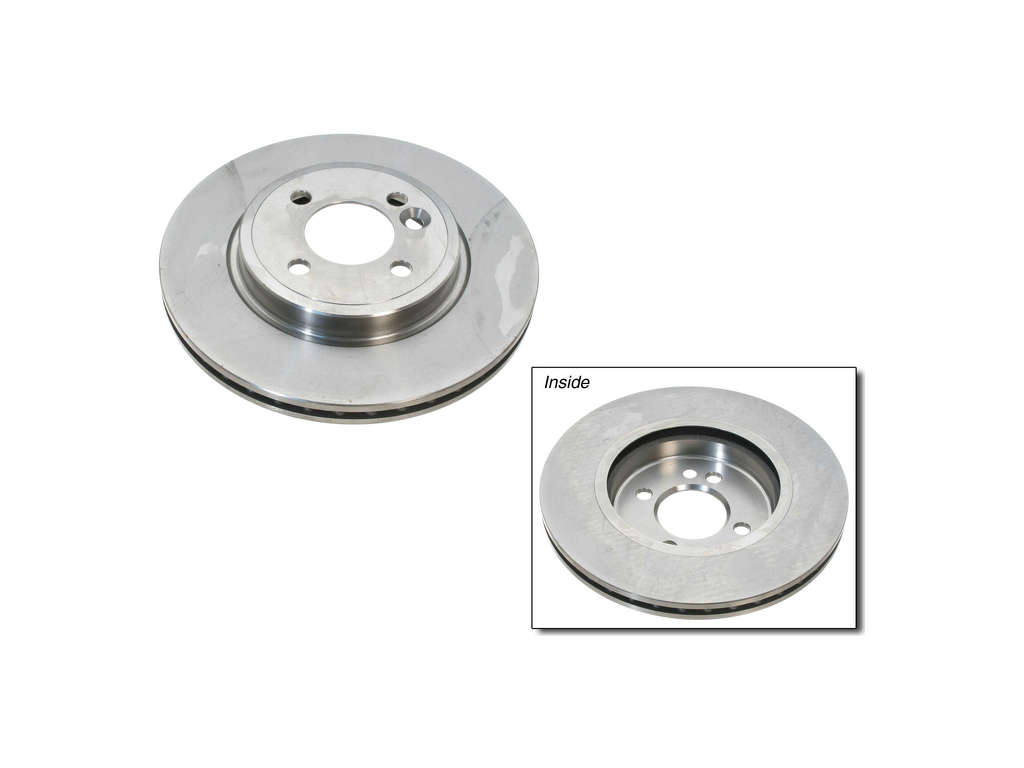 2002-2006 Mini Cooper Disc Brake Rotor - Front (Brembo Coated)