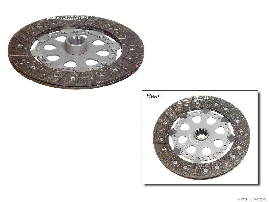 1992-1995 BMW 320i Transmission Clutch Friction Plate (Sachs)