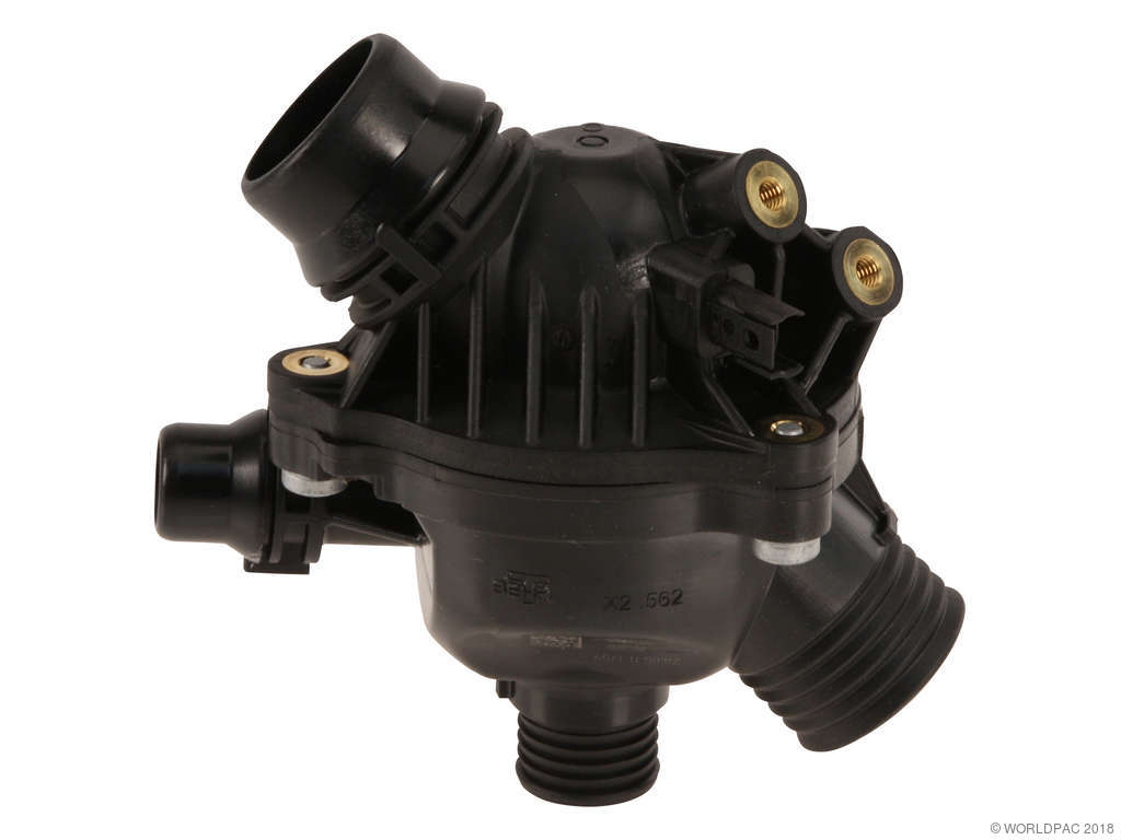 2008-2010 BMW 528i Engine Coolant Thermostat / Water Outlet Assembly (Mahle)