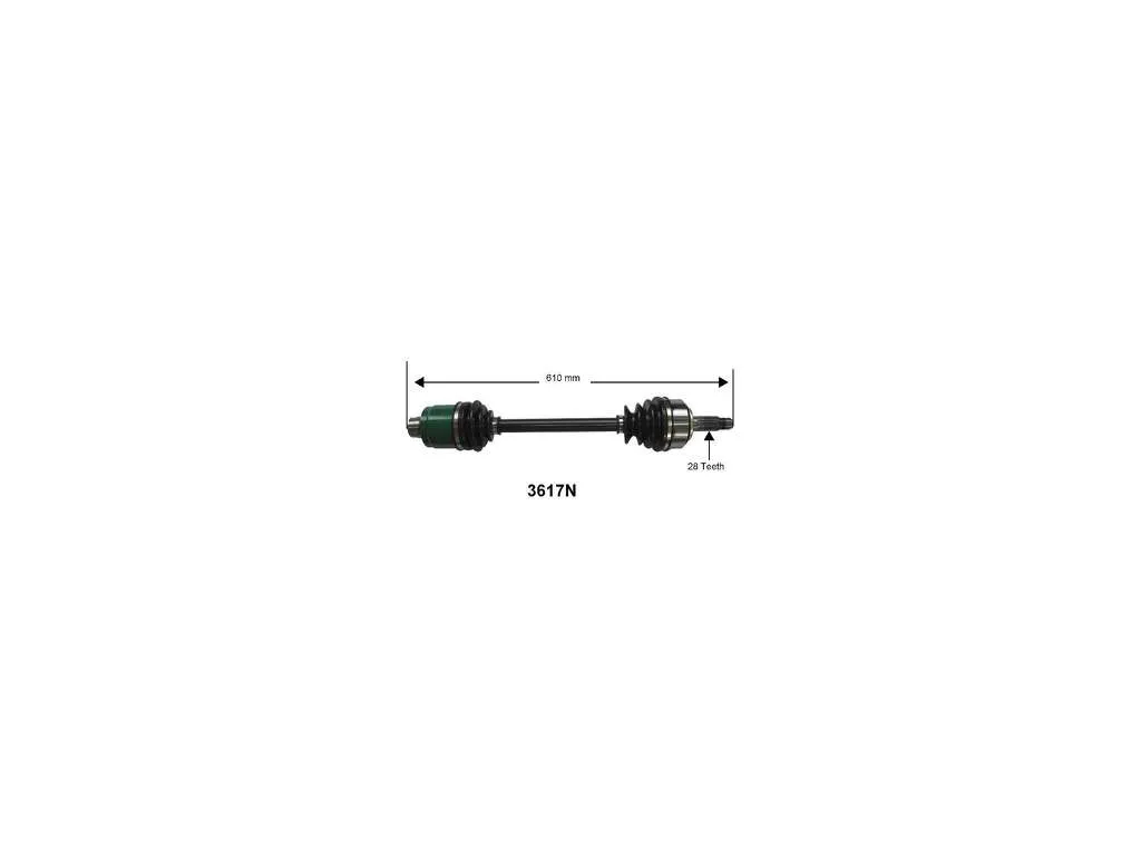 2004-2006 Acura TL CV Axle Assembly - Right (Autopart International)