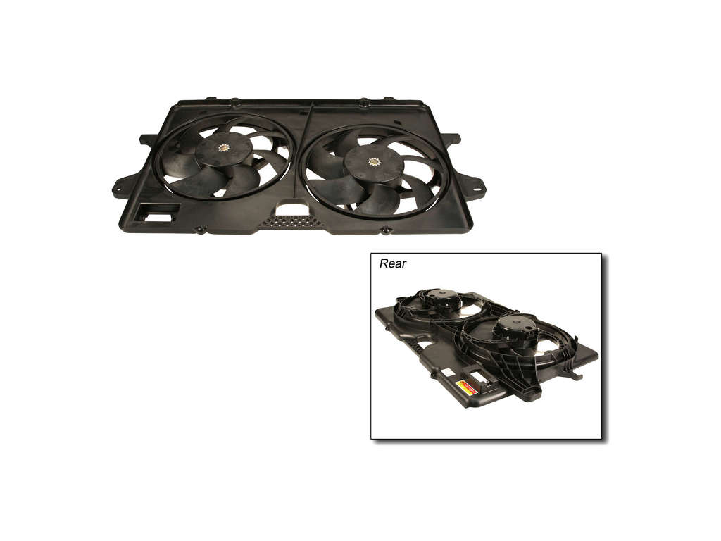 2008-2012 Ford Escape Engine Cooling Fan Assembly (Autopart International)