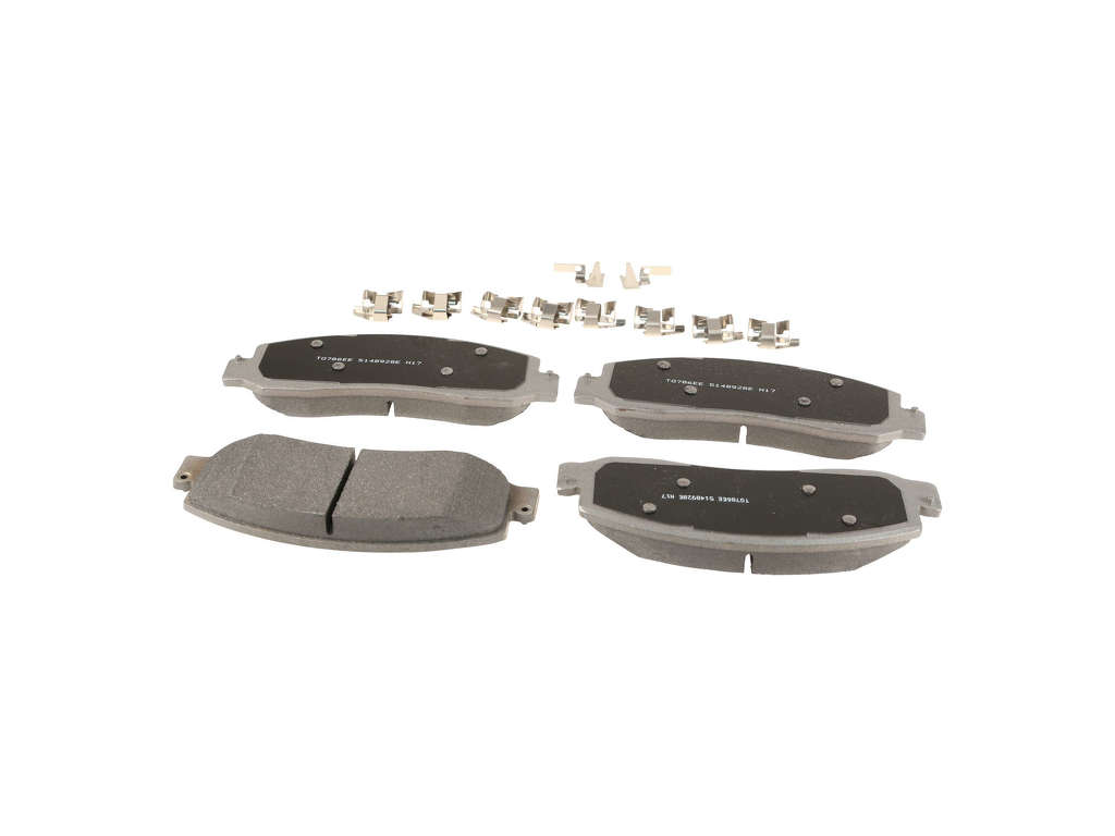 2011-2014 Ford F-550 Super Duty Disc Brake Pad Set - Front (Wagner Brake)