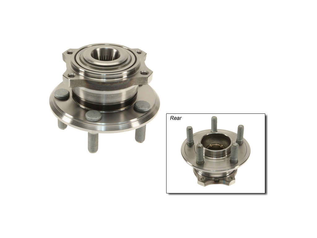 2009-2014 Chrysler 300 Wheel Bearing and Hub Assembly - Rear (CARQUEST)
