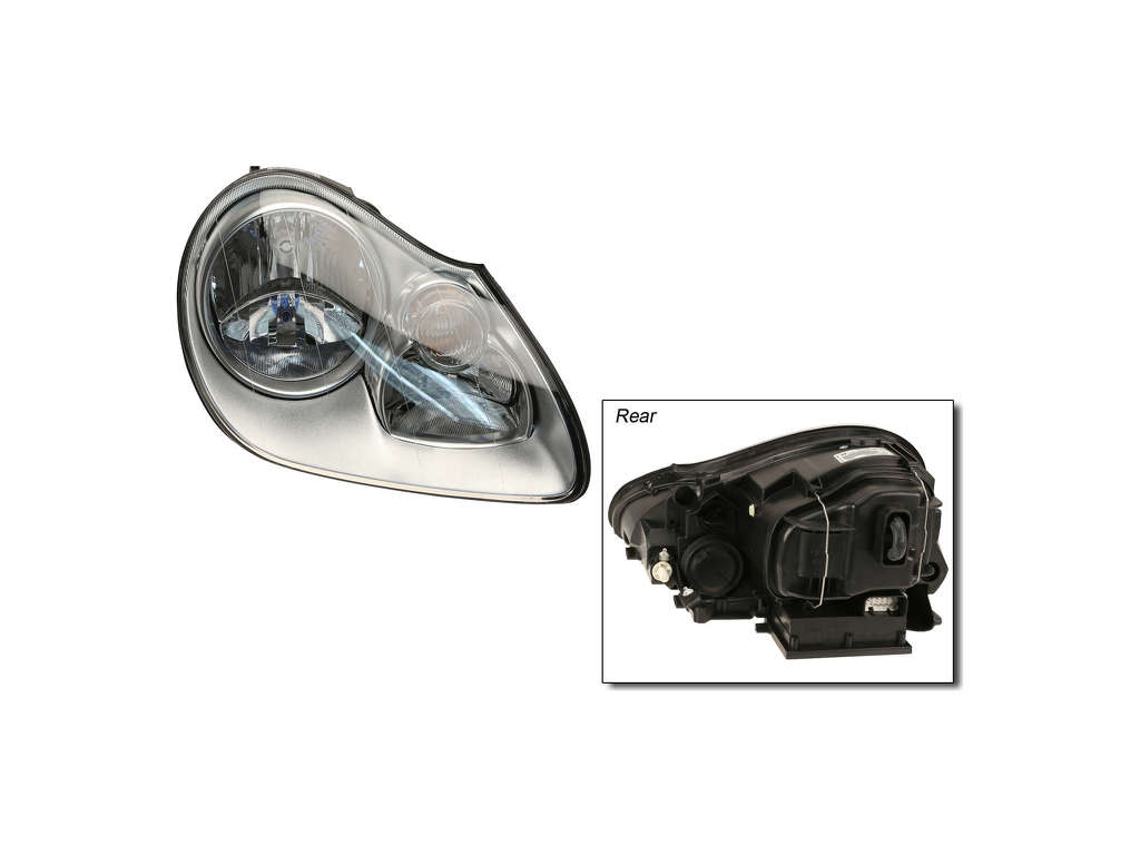 2003-2006 Porsche Cayenne Headlight Assembly - Right (Valeo)