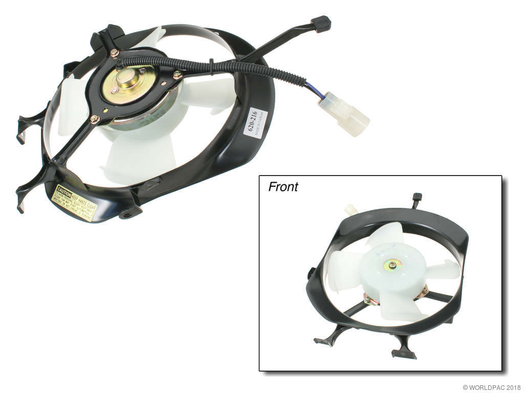 1988-1991 Honda Civic A/C Condenser Fan Assembly (Dorman)