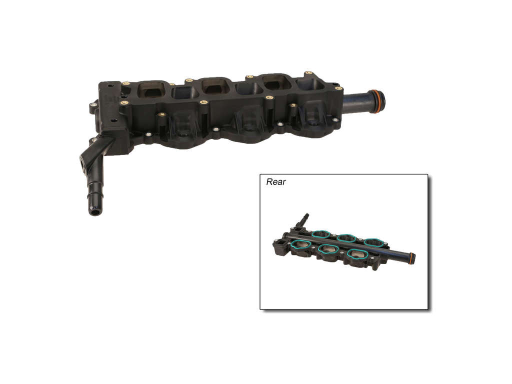 2011-2017 Ford Mustang Engine Intake Manifold - Lower (Genuine)