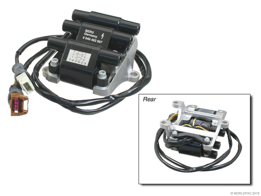 1995-1997 Audi A6 Ignition Coil (Beru)